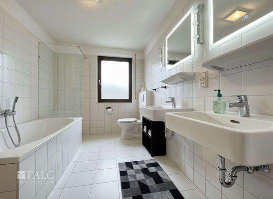 Badezimmer visualisiert