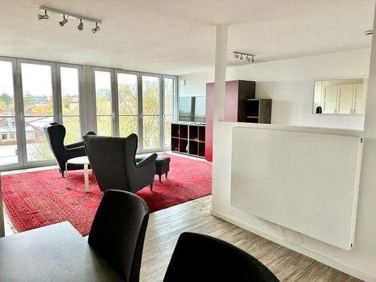 Blick auf den Wohnbereich