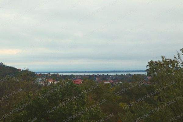 Blick auf den Balaton vom Studio aus
