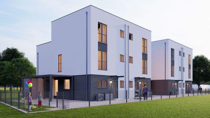 Haus 4 Eingang - Nord Ost Ausrichtung