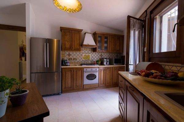 voll ausgestattete Küche