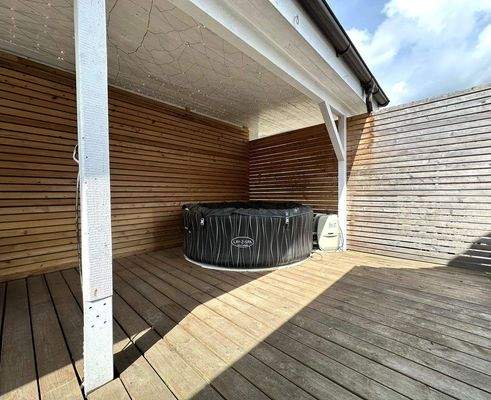 Überdachte Terrasse