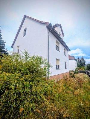 Wohnhausansicht Giebelseite