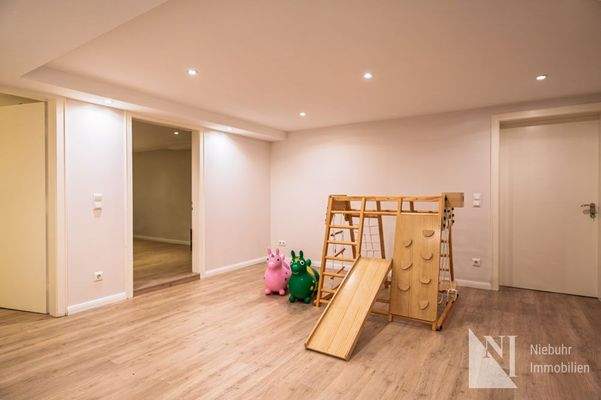 Spielzimmer im Keller