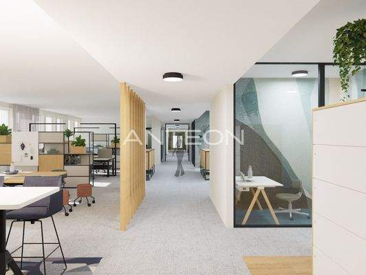 Visualisierung Büro