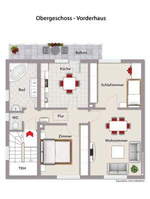 Obergeschoss - Vorderhaus