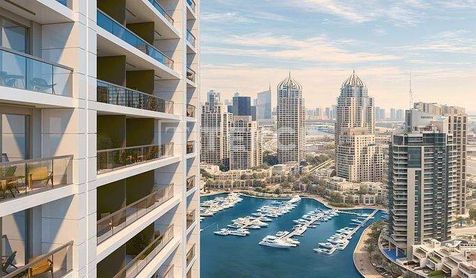 Waterfront Flats in Dubai Marina with Resort Style Amenities