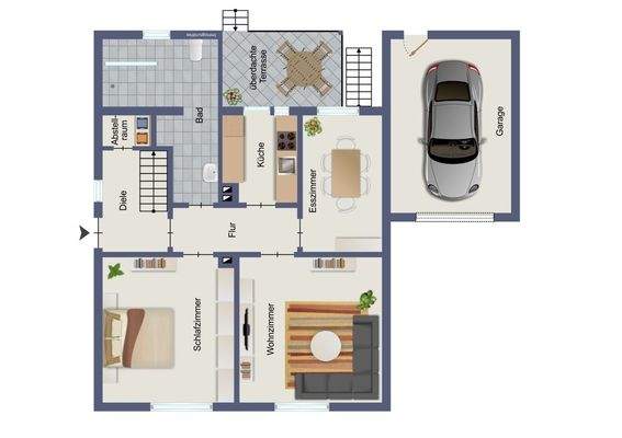 Grundriss Erdgeschoss