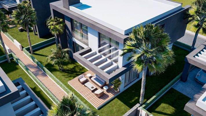 Villa Nr. 3 Ansicht.