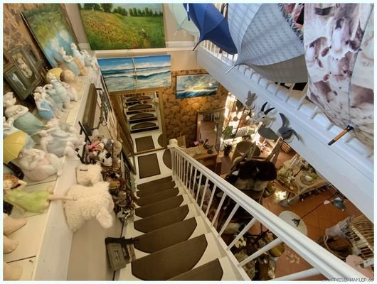 Treppe im Laden