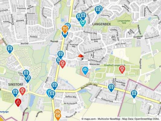 Geolyzer Kartenausschnitt