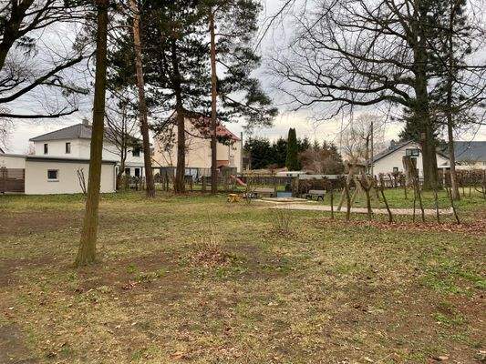Spielplatz auf dem Hinterhof 