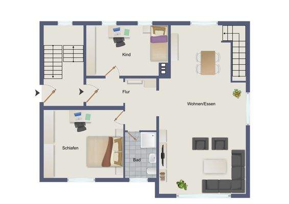 Grundriss Erdgeschoss