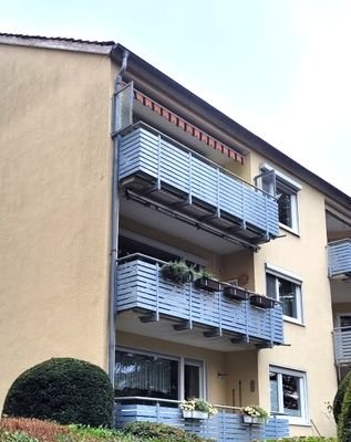 Der Balkon im 2 OG