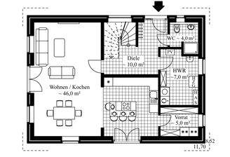 Grundrissbeispiel EG