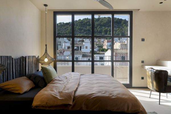 Blick aus dem Schlafzimmer 