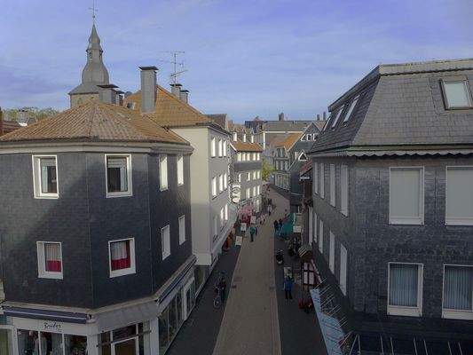 Einkaufen in Fußgängerzone