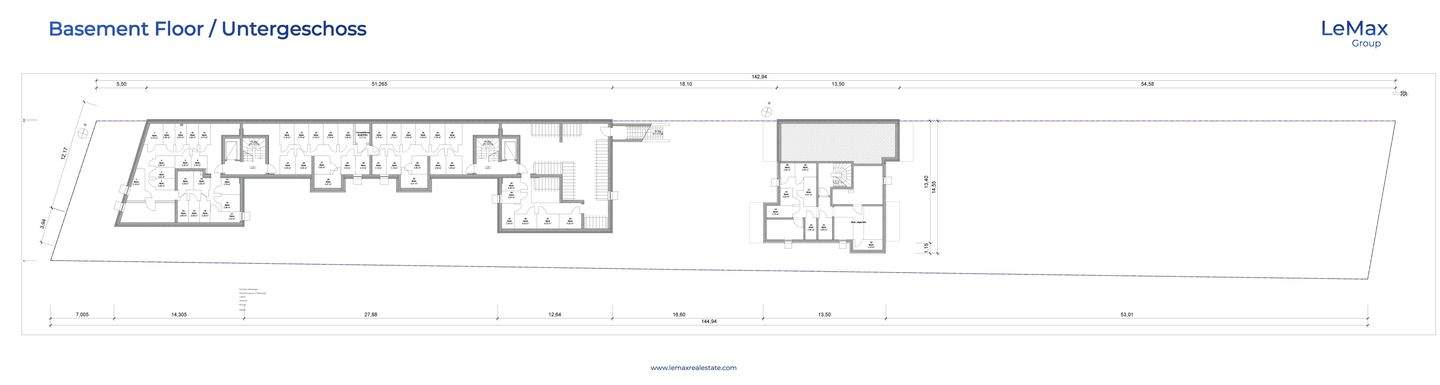 Keller von Hauptgebäude und Gartenhaus 1 die sind alle Keller    