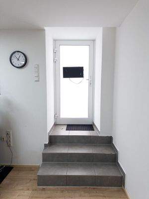 Eingangsbereich Blick aus Raum 1