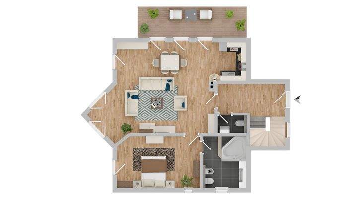 Grundriss Erdgeschoss