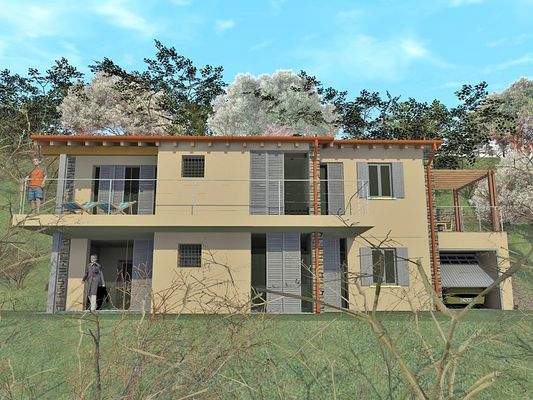 Haus nach Fertigstellung