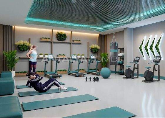 Flats in a Complex Close to the Beach in Alanya