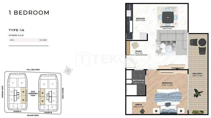 Stylish Apartments with After-Delivery Installment in Dubai Islands