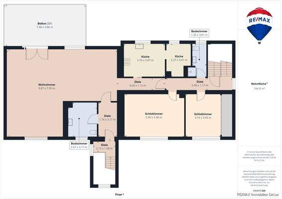 Grundriss Obergeschoss