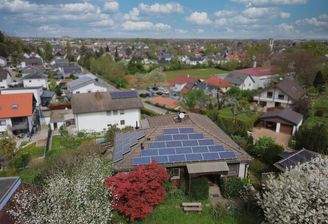 Blick nach Nordwesten