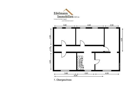 Grundriss Obergeschoss
