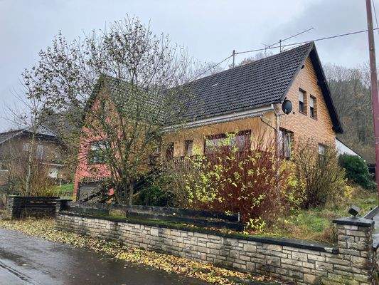 Ansicht Front mit Gartenanteil