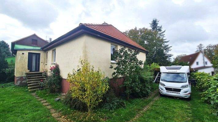 Zufahrt Dopppelcarport