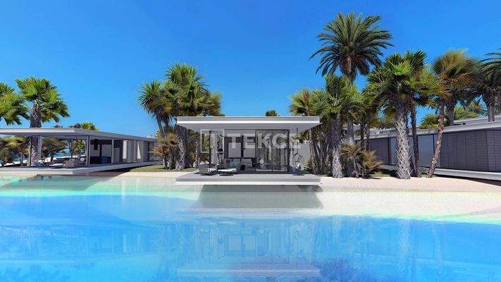 Villas in a Complex Near the Sea in Tatlısu Gazimağusa