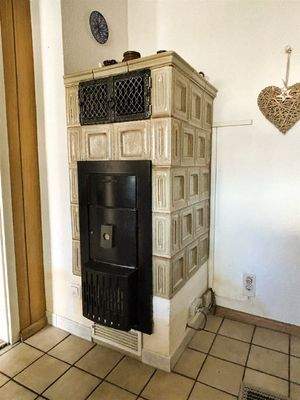 Kachelofen mit Ölbefeuerung