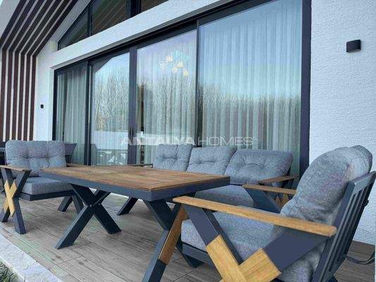 3-Bedroom Detached Houses with Pool in Mugla Seydikemer