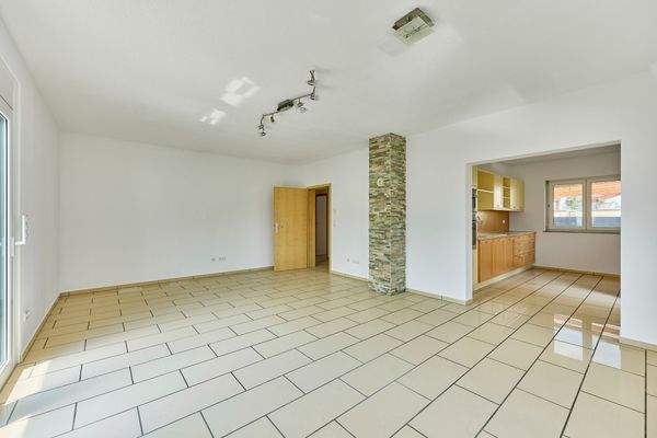 Alles vorbereitet für den Kaminofen