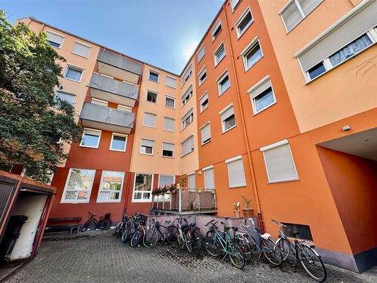 Rückseite des Gebäudes