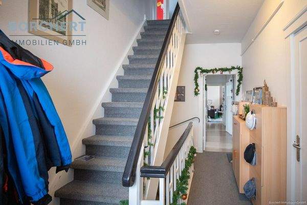 Aufgang zum Dachgeschoss