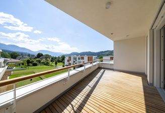 Herrlicher Ostbalkon