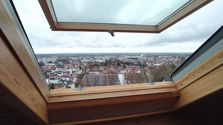 Ausblick Dachgeschoss