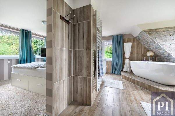 Stilvolles Bad en Suite