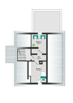 Grundriss DG Bestand