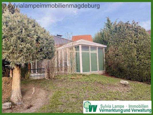 Wintergarten - Garten Südseite