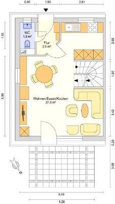 Grundriss Erdgeschoss