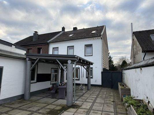 Terrasse Rückansicht