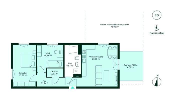 Grundriss Eigentumswohnung WE031