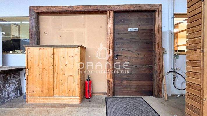 Zugang zum Bürobereich