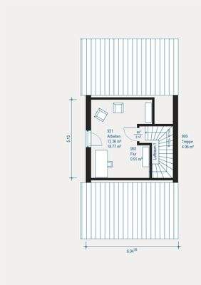 Grundriss Dachgeschoss