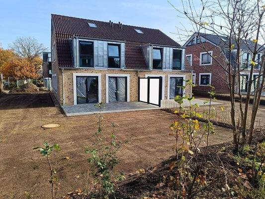 Außenansicht Doppelhaus