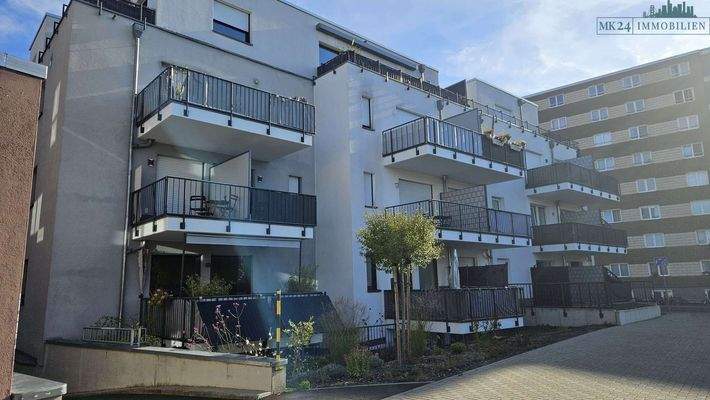 Hausansicht| Balkonseite